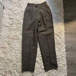 Vintage Petite Wool Pants